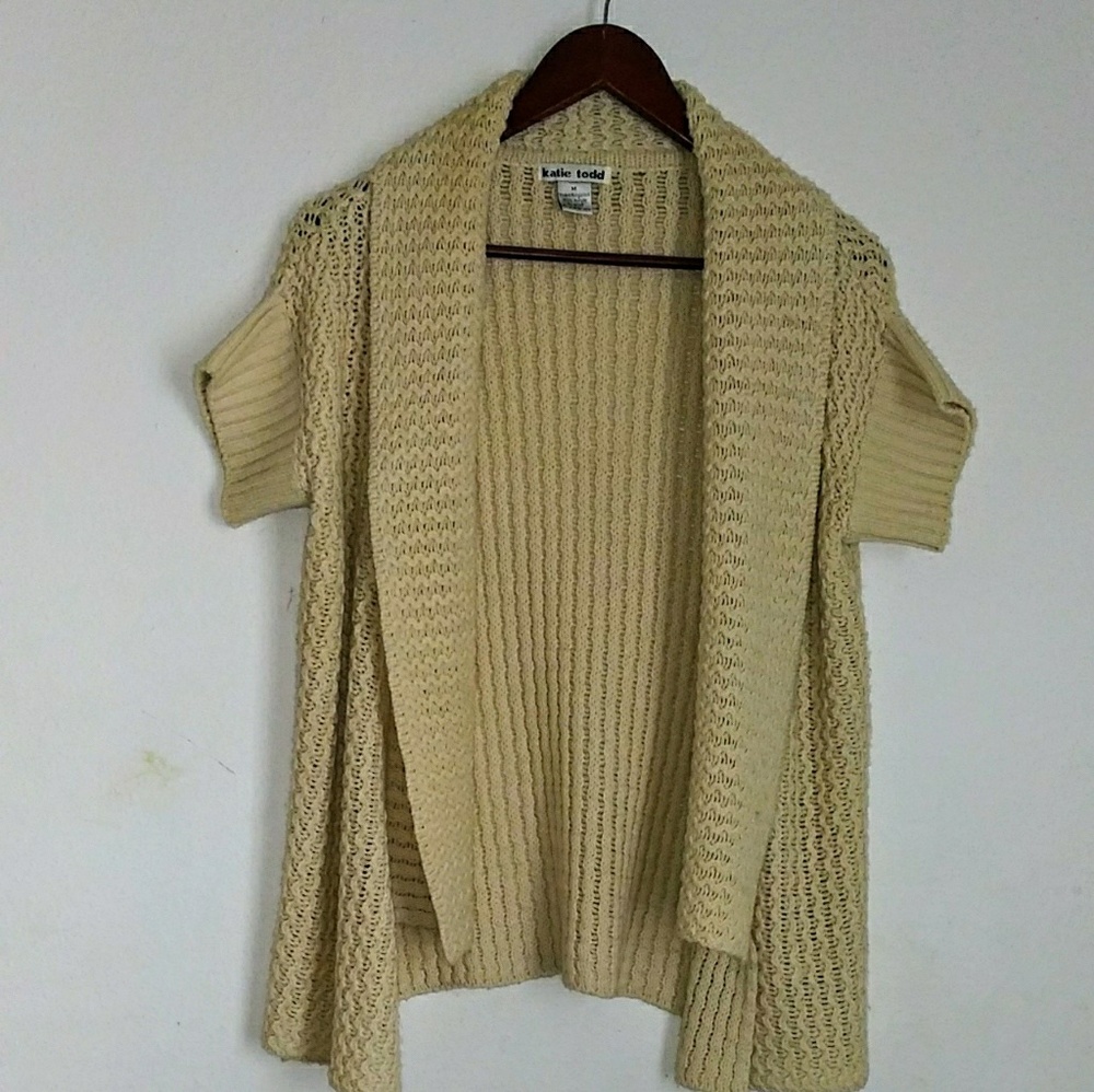 Women's Stylish Short-Sleeve Sweater